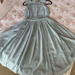 ASOS Soft Blue midi dress